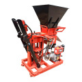 FL1-25 Eco electric motor Kenya soil cement interlocking brick making machine